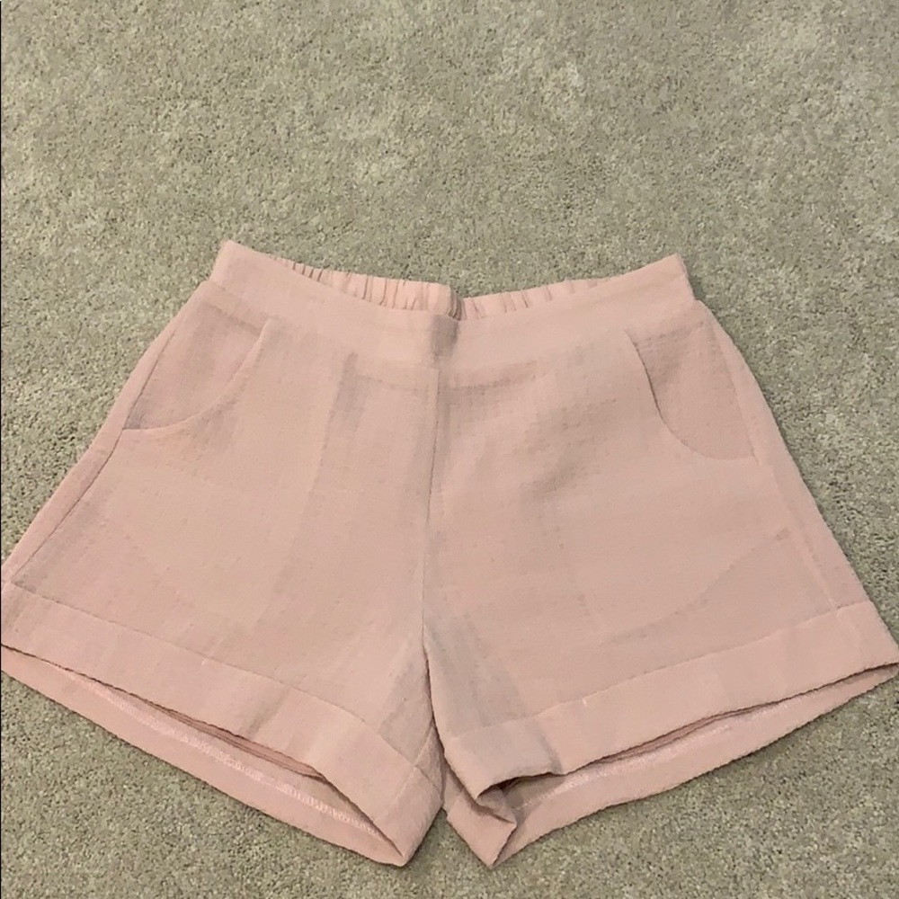 NWT 4SI3NNA Blush Shorts